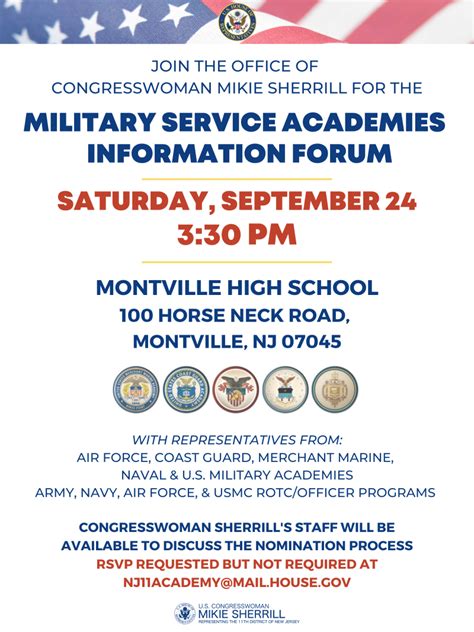 Military Service Academies Information Forum September 24 3 30Pm