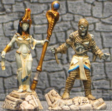 Miniature Monday Mummy Queen And Sethis Caffeineforge