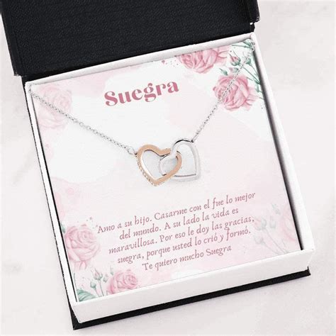 Mom Necklace Mother In Law Necklace Mother In Law Spanish Necklace Gift Mejor Suegra Gift Suegra Necklace Latina Mom In Law Custom Necklace Necklacespring
