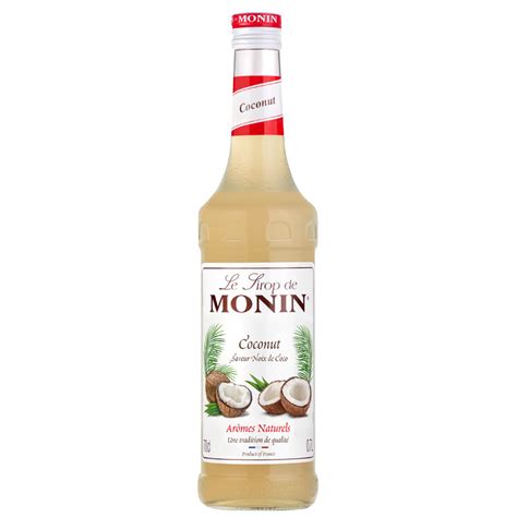 Monin Coconut Syrup Libra Drinks Monin Coconut Syrup Libra Drinks