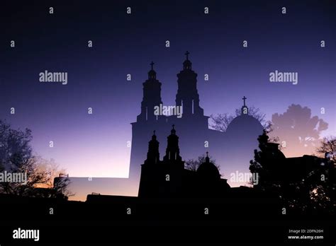 Moonset At The Shrine Of The Stations Of The Cross San Luis Colorado Moonset At The Shrine Of The Stations Of The Cross San Luis Colorado