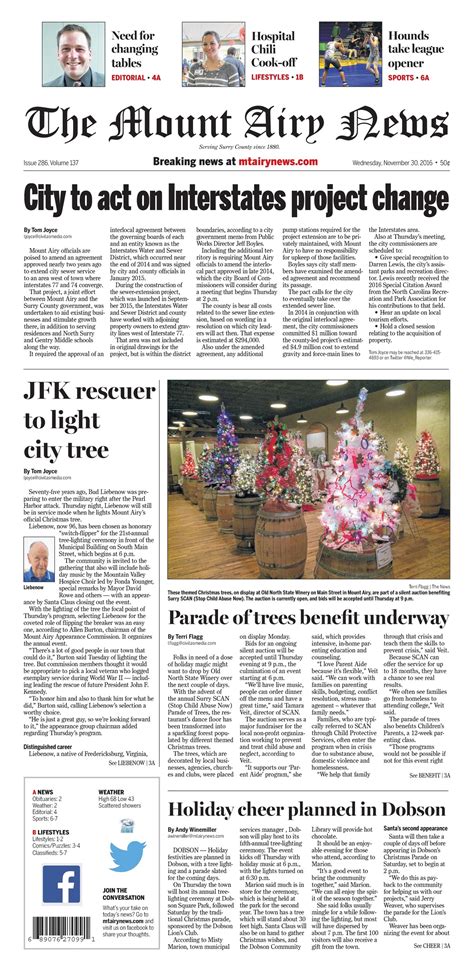 Mount Airy News The North Carolina Press Association Mount Airy News The North Carolina Press Association