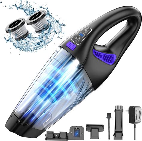Myuako 18000Pa Powerful Cordless Handheld Car Vacuum With Led Myuako 18000Pa Powerful Cordless Handheld Car Vacuum With Led