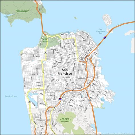 Neighborhood Maps Of San Francisco Gis Geography Neighborhood Maps Of San Francisco Gis Geography