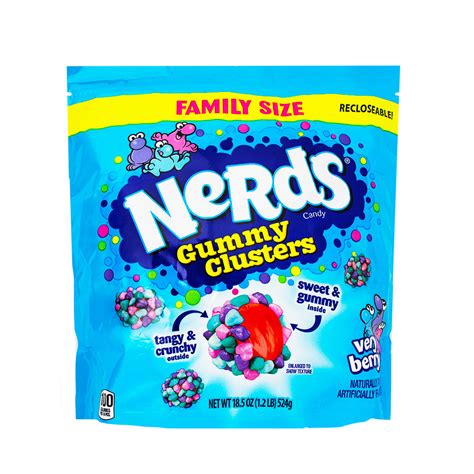 Nerds Gummy Clusters Very Berry Family Size Candy Funhouse Us Nerds Nerds Gummy Clusters Very Berry Family Size Candy Funhouse Us Nerds