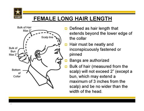 New Army Hair Regulations Ar 670 1 As Of 31 March 2014 Longhair