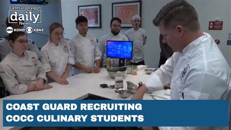 New Coast Guard Recruiting Method Aimed At Cocc Culinary Students Youtube New Coast Guard Recruiting Method Aimed At Cocc Culinary Students Youtube