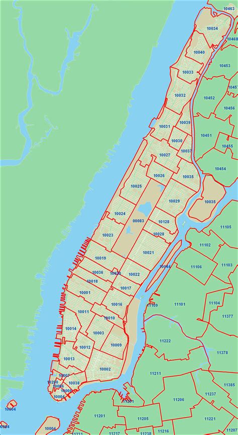 New York City Zip Codes New York City Zip Codes