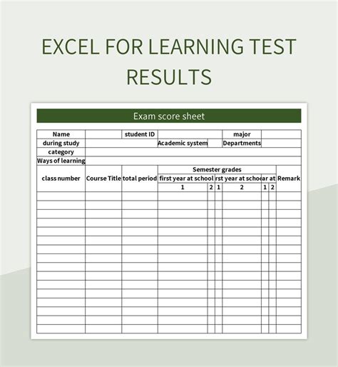 Nueda Excel Online Tests