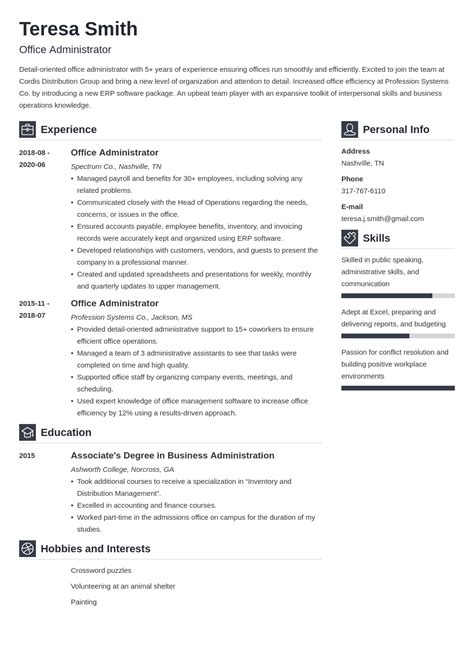 Office Administrator Resume Job Description Sample Guide Office Administrator Resume Job Description Sample Guide