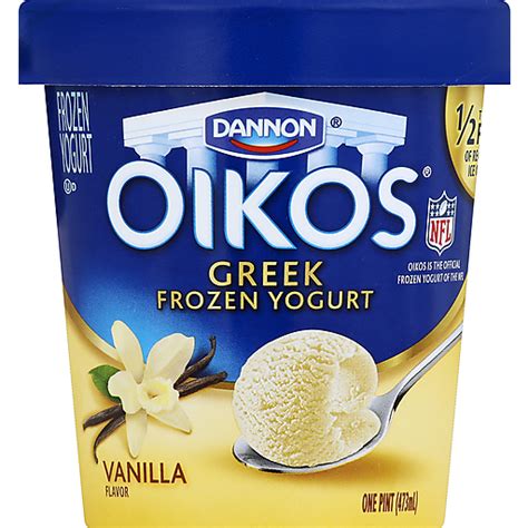 Oikos Frozen Yogurt Greek Cookies Cream 1 Pt Ice Cream Fairplay Foods Oikos Frozen Yogurt Greek Cookies Cream 1 Pt Ice Cream Fairplay Foods