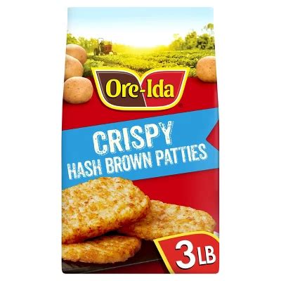 Ore Ida Crispy Frozen Hash Brown Patties 10 Ct Food 4 Less