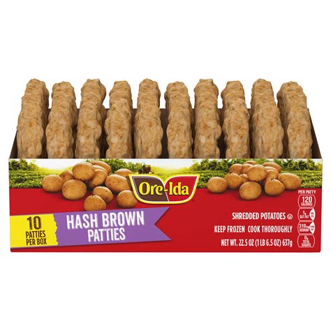 Ore Ida Golden Hash Brown Patties Shredded Potatoes Frozen Food Snacks Same Day Delivery Or Pickup Cash Wise Foods Ore Ida Golden Hash Brown Patties Shredded Potatoes Frozen Food Snacks Same Day Delivery Or Pickup Cash Wise Foods