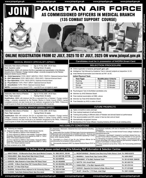 Paf Pakistan Air Force Medical Jobs 2019 2025 Job Advertisement Pakistan Paf Pakistan Air Force Medical Jobs 2019 2025 Job Advertisement Pakistan