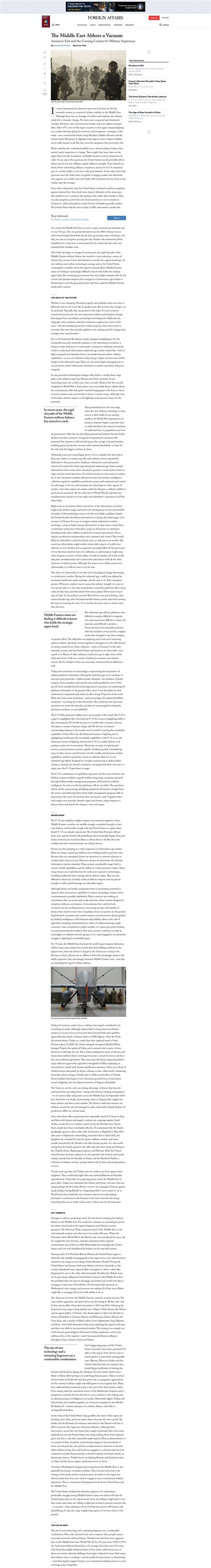 Pdf The Middle East Abhors A Vacuum America Amp 39 S Exit And The Coming Pdf The Middle East Abhors A Vacuum America Amp 39 S Exit And The Coming