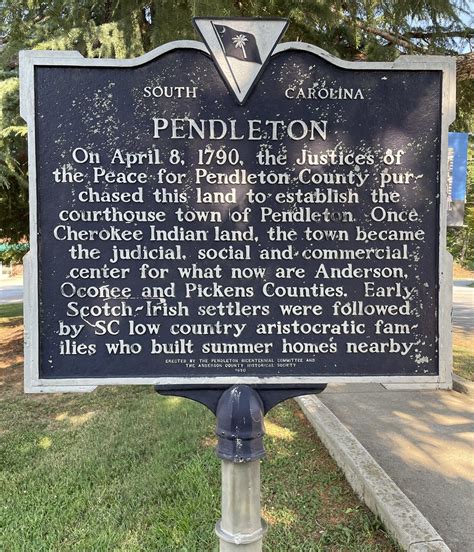 Pendleton Anderson South Carolina