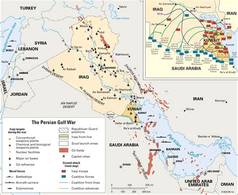 Persian Gulf War Summary Dates Combatants Casualties Syndrome Map Facts Britannica