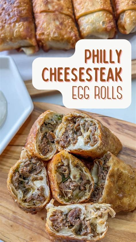 Philly Cheesesteak Eggrolls Artofit Philly Cheesesteak Eggrolls Artofit