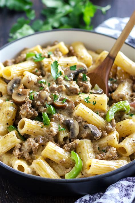 Philly Cheesesteak Pasta That Oven Feelin Philly Cheesesteak Pasta That Oven Feelin