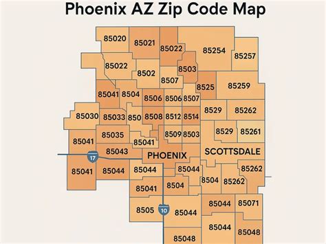 Phoenix Az Area Zip Codes Map Amp Complete Area Guide Phoenix Az Area Zip Codes Map Amp Complete Area Guide
