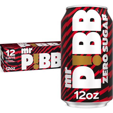Pibb Zero Fat Cherry Soda Cans Fridge Pack 12 Fl Oz 12 Ct Raley S