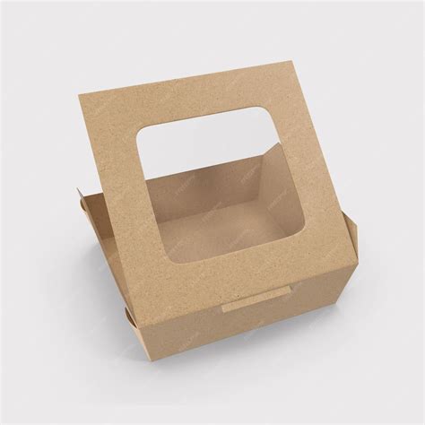 Premium Photo Cardboard Food Box Brown Paper Food Box Reusable Premium Photo Cardboard Food Box Brown Paper Food Box Reusable