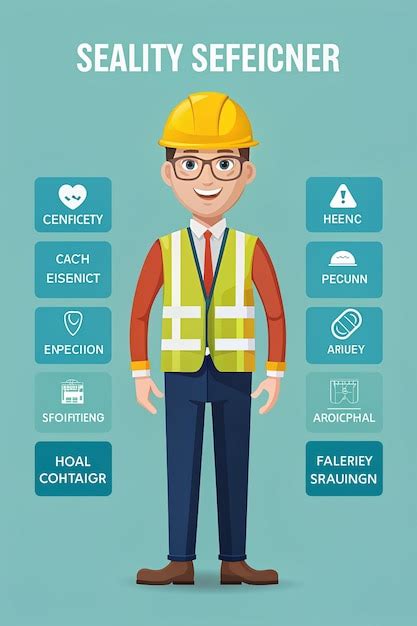 Premium Photo Safety Engineer Vector Occupational Health Specialist Premium Photo Safety Engineer Vector Occupational Health Specialist