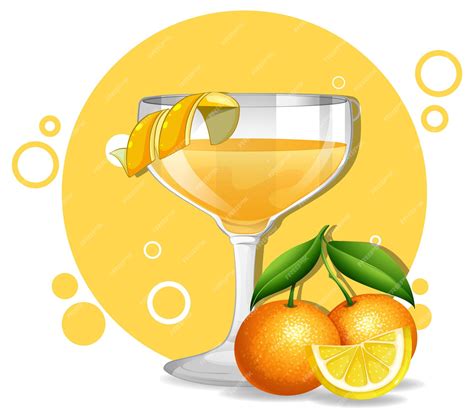 Premium Vector Citrus Cocktail Delight Illustration Premium Vector Citrus Cocktail Delight Illustration