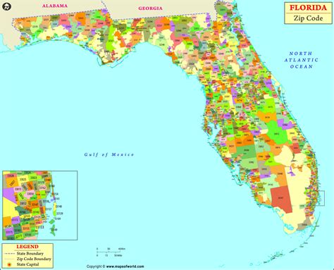 Printable Zip Code Maps Of Florida Printable Zip Code Maps Of Florida