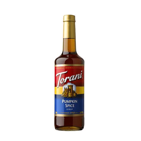 Pumpkin Spice Coffee Syrup Torani Torani Sirup Pumpkin Spice 750Ml