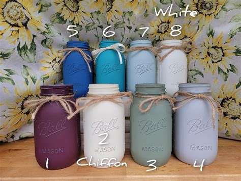 Quart Mason Jars Farmhouse Mason Jars Rustic Jars Etsy Quart Mason Jars Farmhouse Mason Jars Rustic Jars Etsy