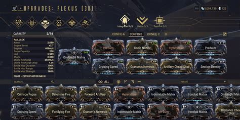 Railjack Build Share Intrinsic Farm Focused R Warframe Railjack Build Share Intrinsic Farm Focused R Warframe