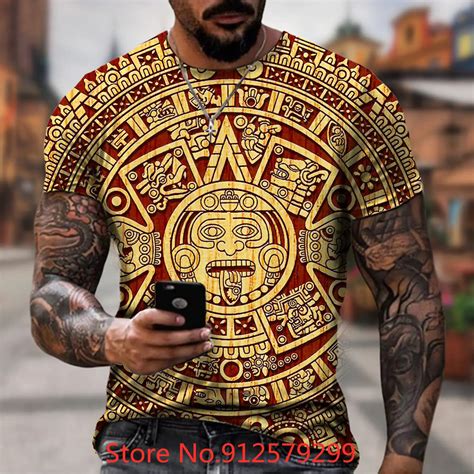 Realistic 3D Aztec Symbol Tattoo On Men Stomach Truetattoos Realistic 3D Aztec Symbol Tattoo On Men Stomach Truetattoos