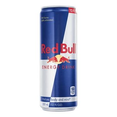 Red Bull Energy Drink 16 Fl Oz Pack Of 12 B Vitamins Caffeine Real Sugar Walmart Com