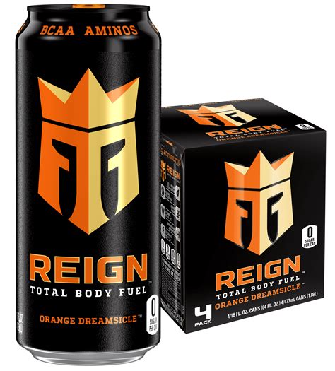 Reign Total Body Fuel Orange Dreamsicle Energy Drink