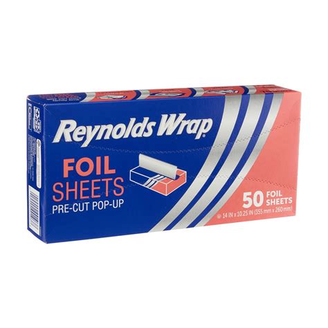 Reynold Amp 39 S Wrap Foil Sheets 50 Ct Reynold Amp 39 S Wrap Foil Sheets 50 Ct