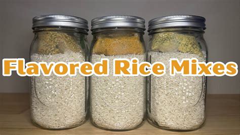 Rice Mixes Rice Mixes
