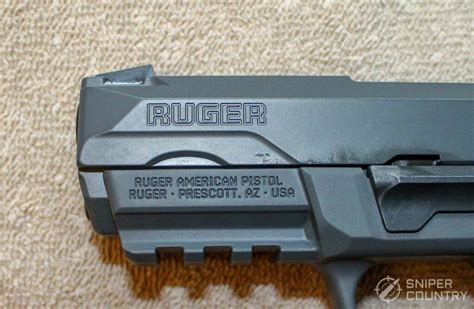 Ruger American Pistol Review One Nice 45 Hands On Sniper Country