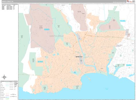 Santa Cruz Ca Zip Code Map Premium Marketmaps Santa Cruz Ca Zip Code Map Premium Marketmaps