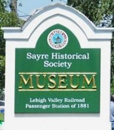 Sayre Historical Society Museum Sayre Pa Bradford County Tourism Sayre Historical Society Museum Sayre Pa Bradford County Tourism