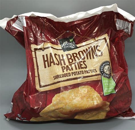 Season S Choice Hash Brown Patties Shredded Potato Patties Aldi Reviewer Season S Choice Hash Brown Patties Shredded Potato Patties Aldi Reviewer
