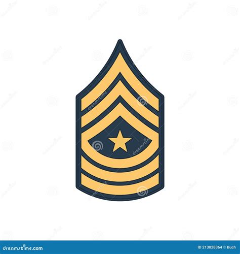 Sergeant Major Sgm Soldier Military Rank Insignia Stock Vector Sergeant Major Sgm Soldier Military Rank Insignia Stock Vector