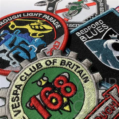 Sew On Embroidered Badges