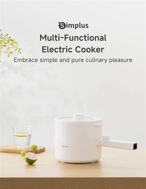 Simplus Rice Cooker Electric Cooker Pot Multifunctional Electric Cooker Simplus Rice Cooker Electric Cooker Pot Multifunctional Electric Cooker