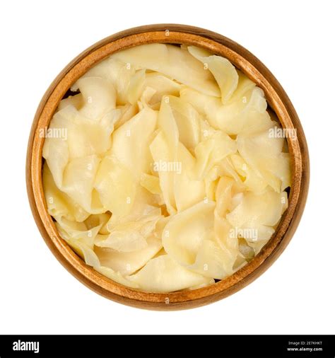 Sliced Sushi Ginger Stock Photo Alamy