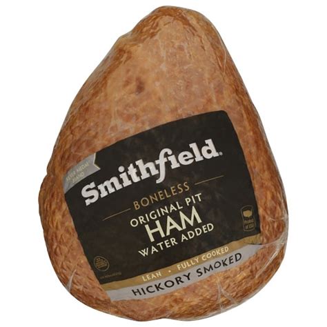 Smithfield Farmland Silver Medal Smoked Pit Ham 15 44 Pound 2 Per Case Smithfield Farmland Silver Medal Smoked Pit Ham 15 44 Pound 2 Per Case