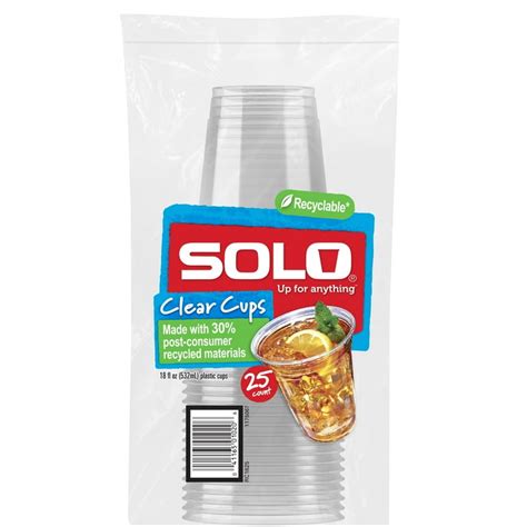 Solo Clear Plastic Cocktail Cups Amazon Com 50Sets 40Oz Plastic