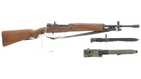 Spanish La Coruna Fr8 Mauser Bolt Action Rifle With Bayonet Rock Island Auction
