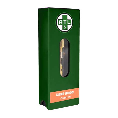Sunset Sherbet Quad Oil Thcp Disposable Vape 1Gram Atlrx