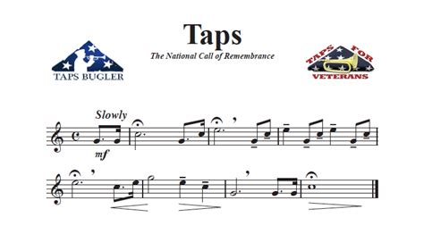 Taps The Military Taps Song And The Words To Taps Taps The Military Taps Song And The Words To Taps
